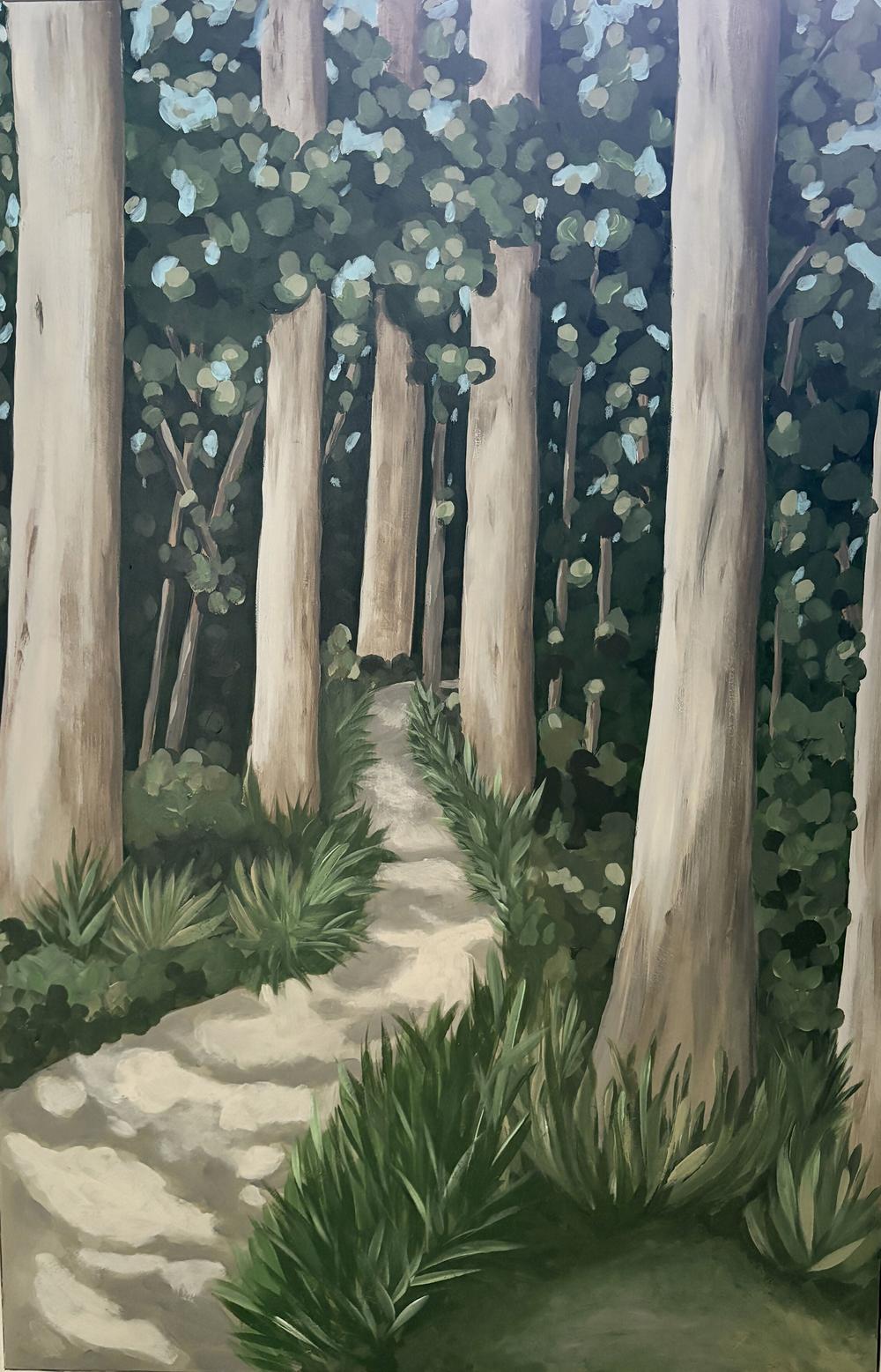 Forest Views-by-Di Hocking Creative-original art-Gioia