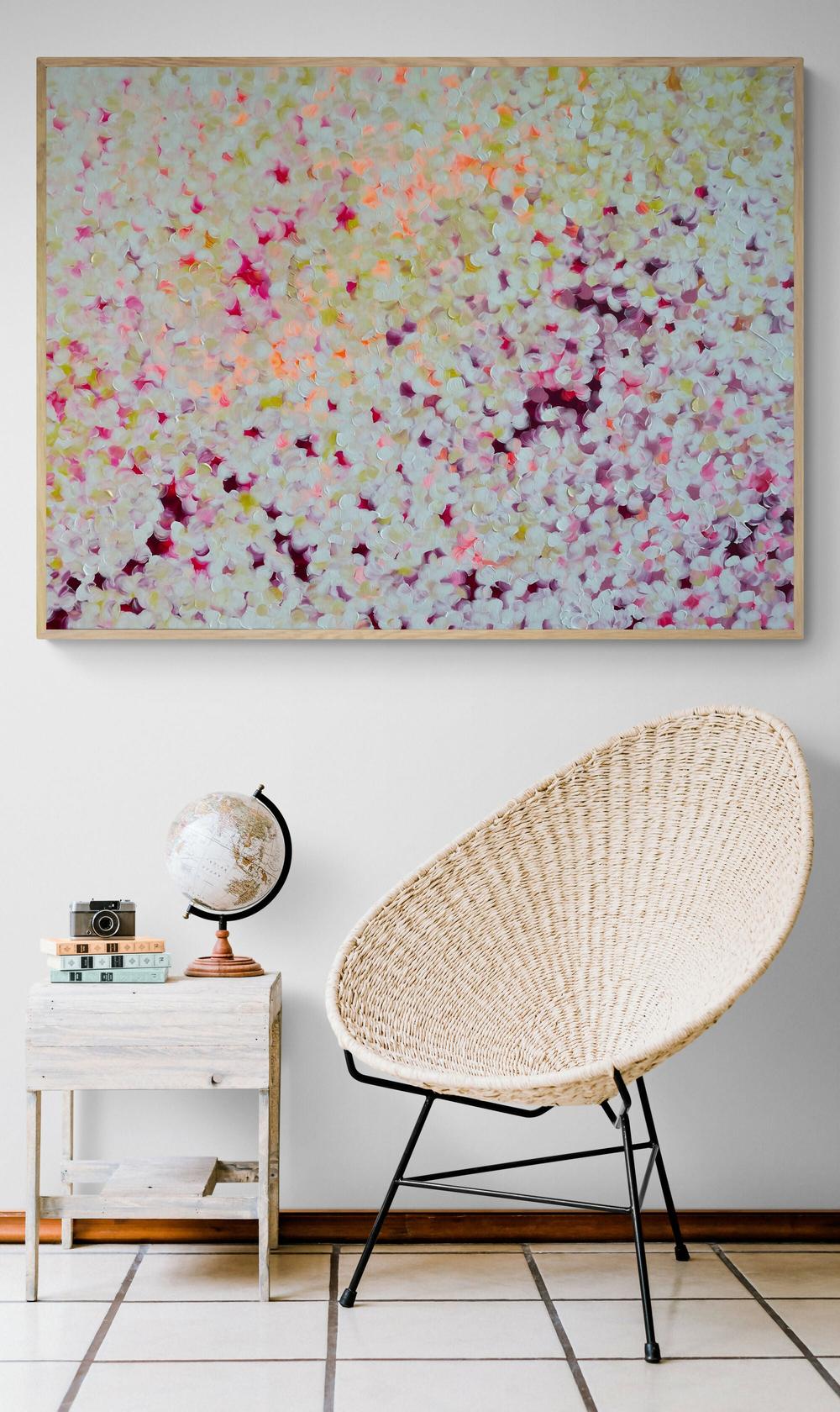 Forever in Spring , Original Artwork-by-Katherine Spiller-original art-Gioia