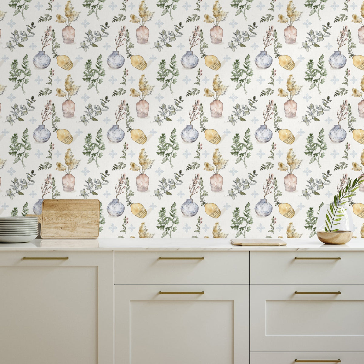 Fresh Farmhouse, Wallpaper