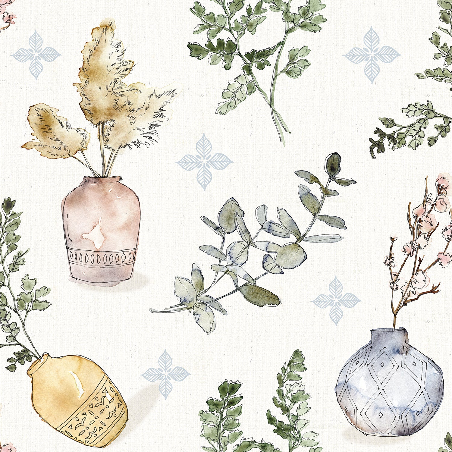 Fresh Farmhouse, Wallpaper