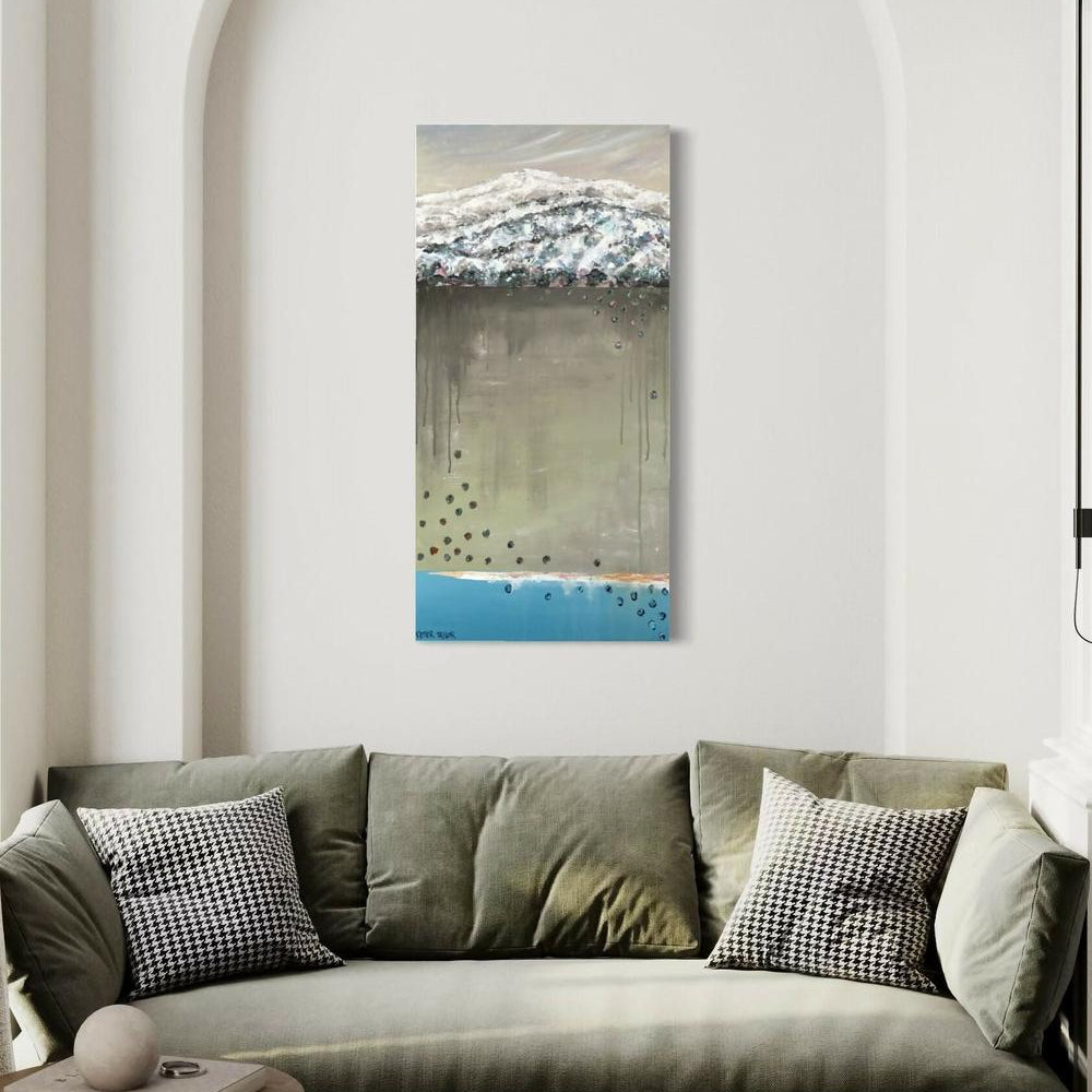 From the Mountains to the Lake-by-Peter Taylor Original Art-original art-Gioia