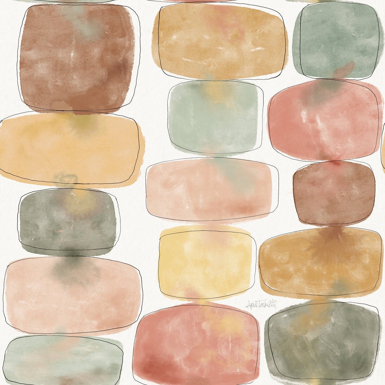 Full Bloom Pattern IV, Wallpaper