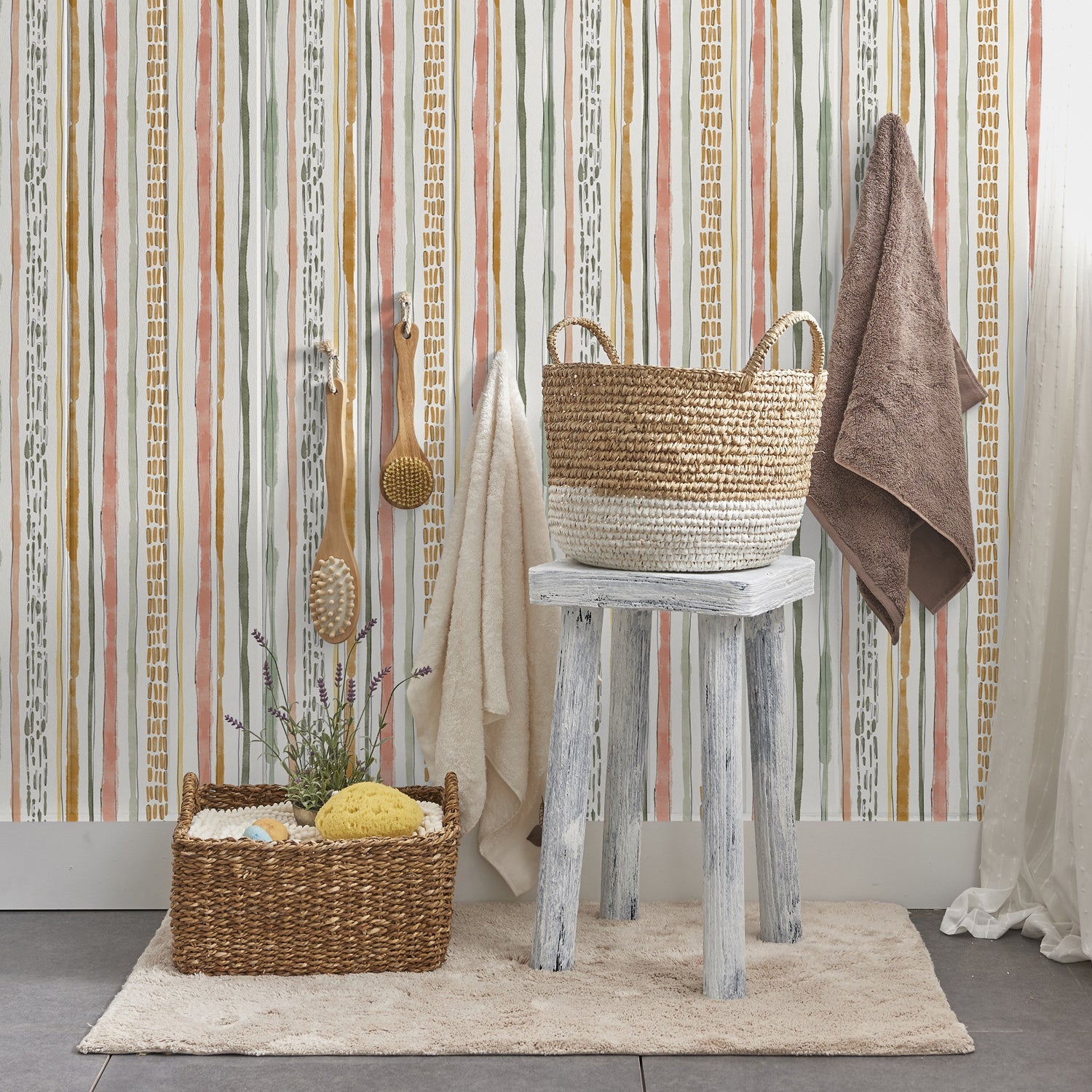 Full Bloom Pattern VI, Wallpaper