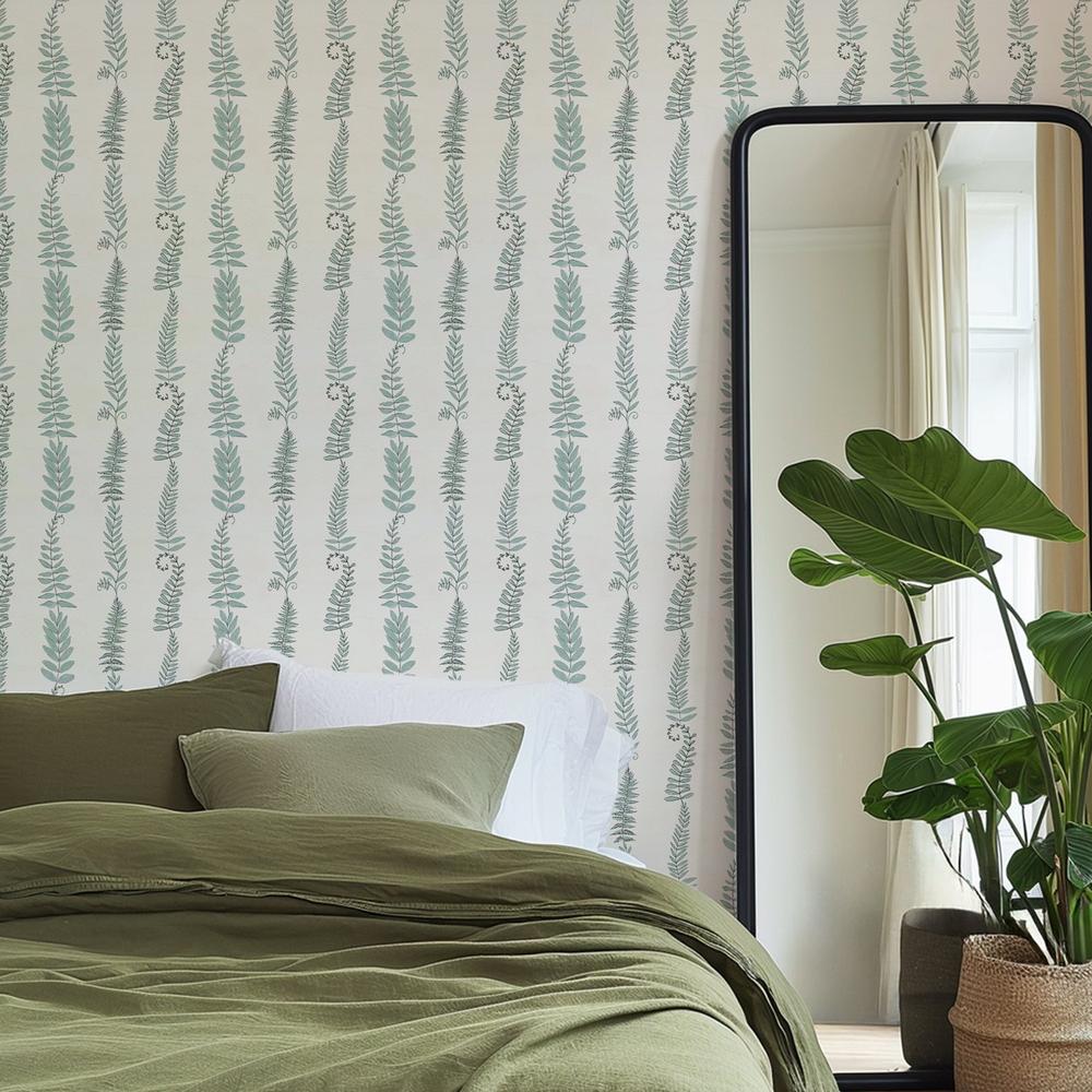 Garden Fairies Pattern IIIC-wallpaper-eco-friendly-easy-removal-Anne Tavoletti-2