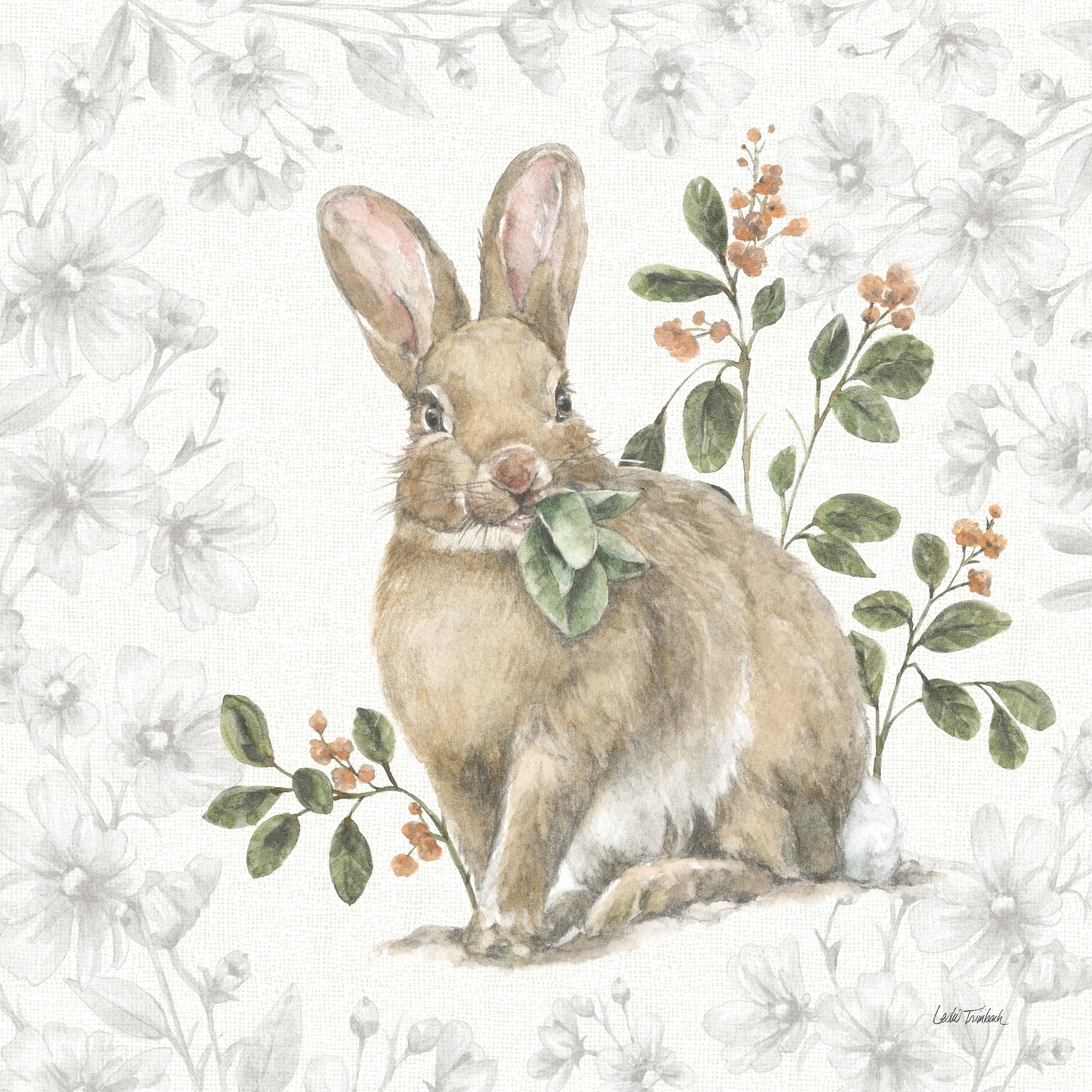 Garden Patch I, Style A, Wallpaper