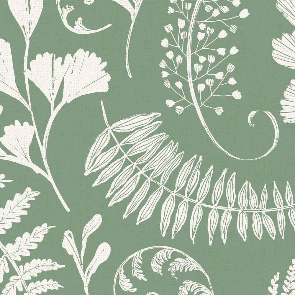 Garden Tones Pattern IIIC-wallpaper-eco-friendly-easy-removal-Anne Tavoletti-4