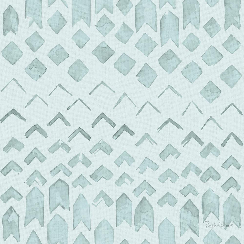 Gardenscape Pattern VIIIB-wallpaper-eco-friendly-easy-removal-Beth Grove-1