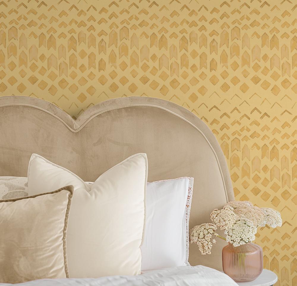 Gardenscape Pattern VIIIF-wallpaper-eco-friendly-easy-removal-Beth Grove-5