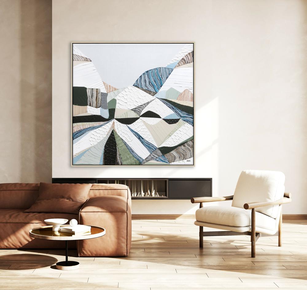 Great Dividing Plateau 6 , Original Artwork-by-Ani Ipradjian-original art-Gioia