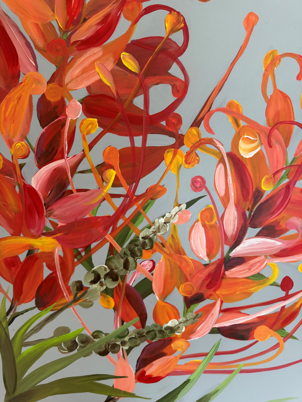 Grevillea-by-Dani Heyward-original art-Gioia
