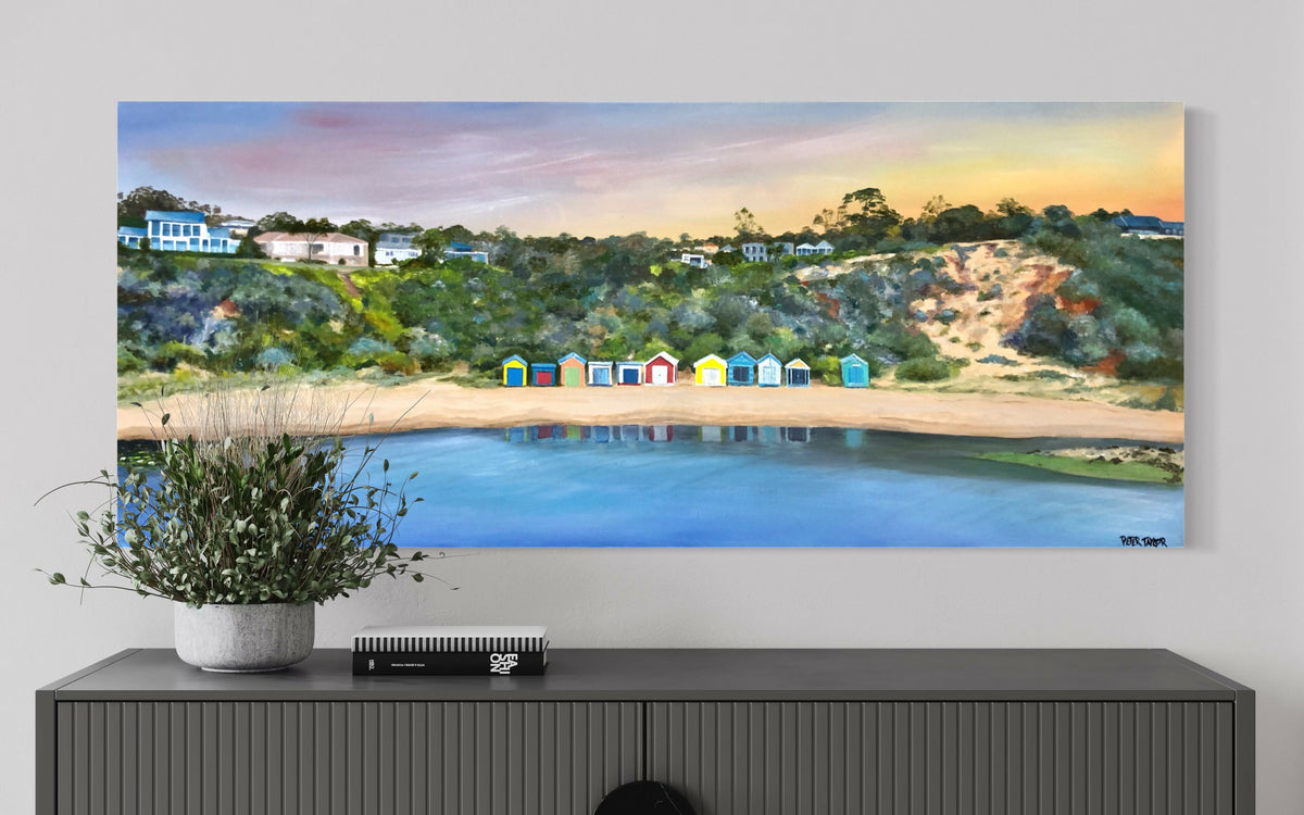Ranelagh Beach boatsheds, Mt Eliza Victoria