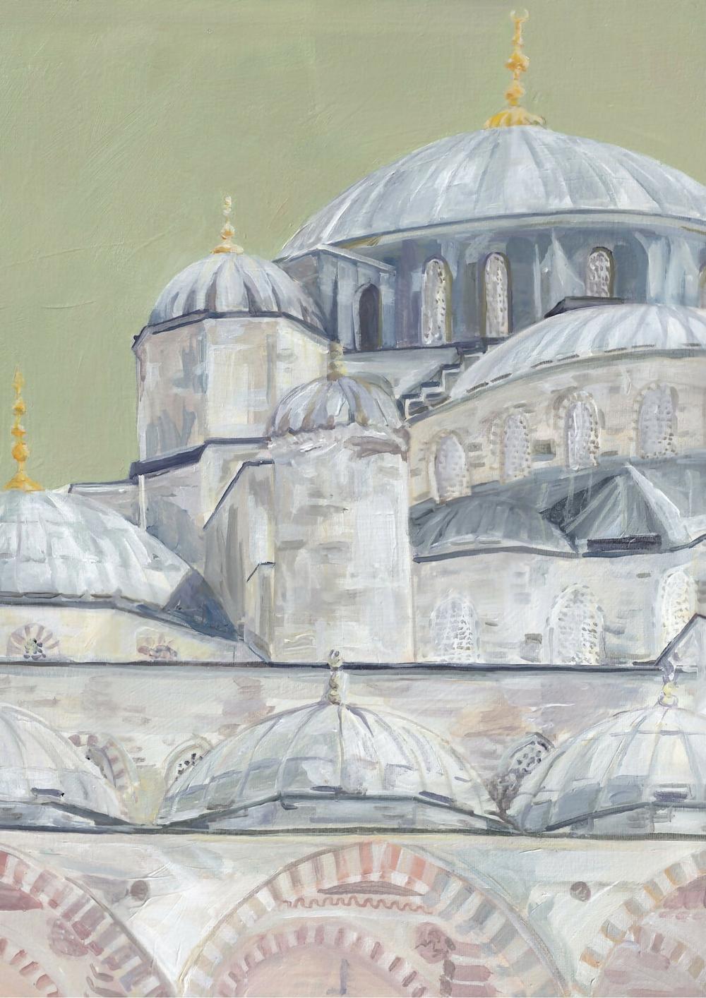 Hagia Sophia-by-Alice Kwan-original art-Gioia