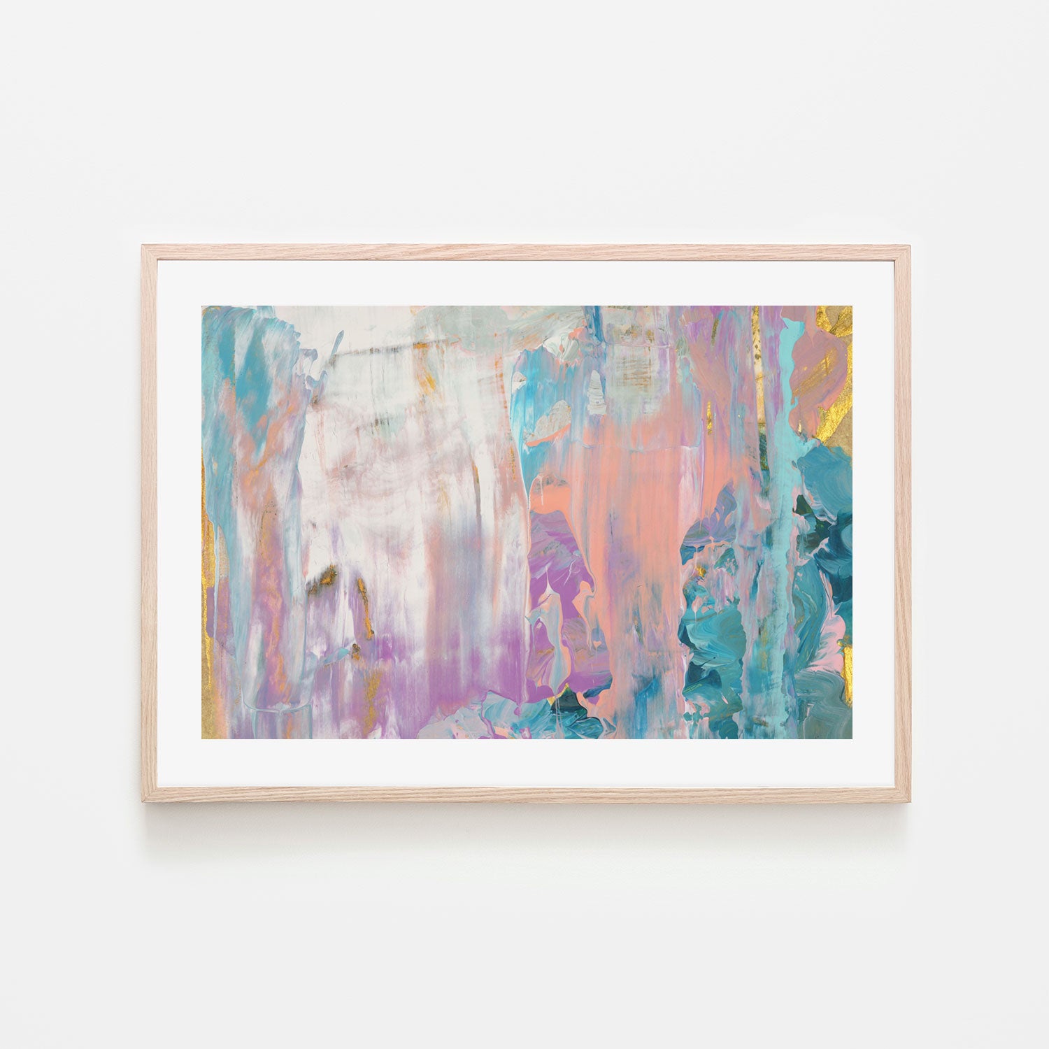 Bubblegum , Hand-Painted Canvas