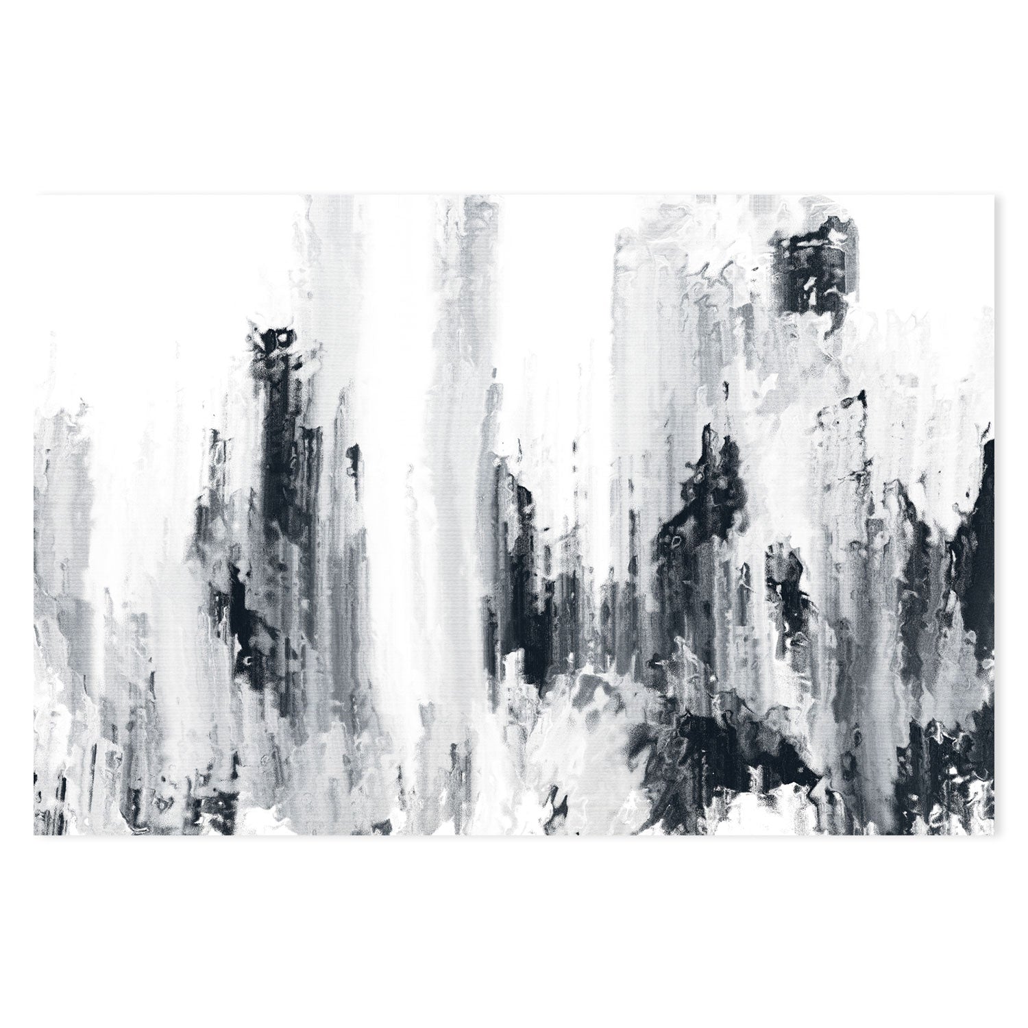Rising , Hand-Painted Canvas