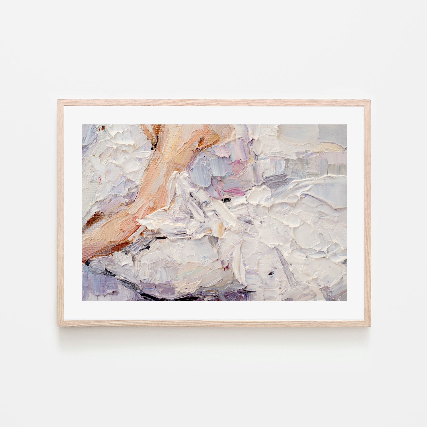 Lavender Moment , Hand-Painted Canvas