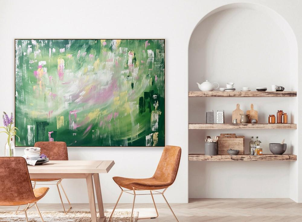 Happiness Grows Here-by-Alanah Jarvis-original art-Gioia
