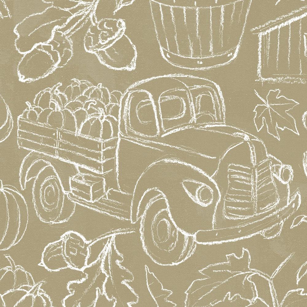 Heartland Harvest Pattern VIIIB-wallpaper-eco-friendly-easy-removal-Silvia Vassileva-4