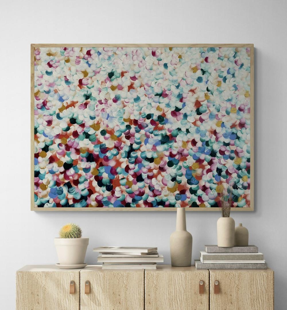 Hidden treasure in bloom , Original Artwork-by-Katherine Spiller-original art-Gioia