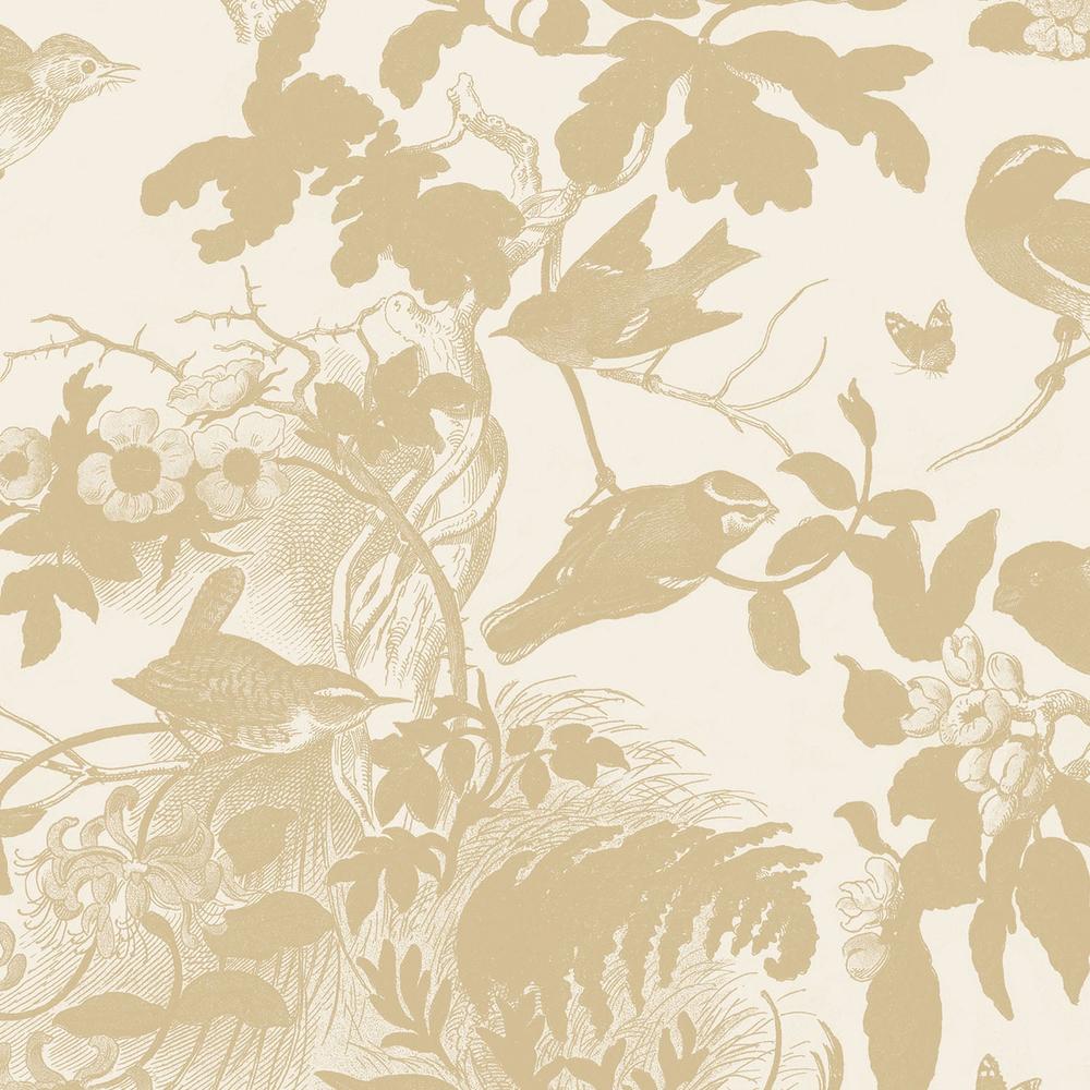 Honeybloom Bird Pattern IC-wallpaper-eco-friendly-easy-removal-Wild Apple Portfolio-3