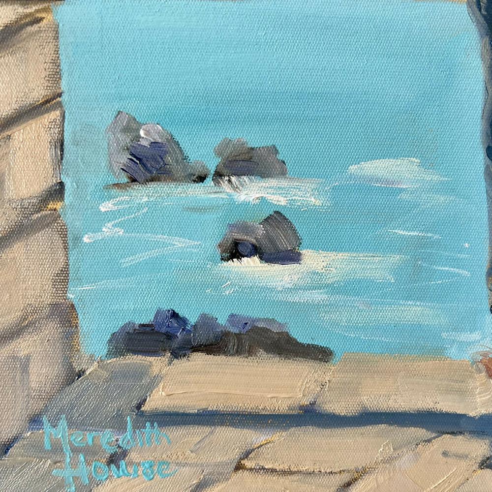 Honeymoon In Spring, Original Hand-Painted Canvas By Meredith Howse-by-Meredith Howse-original art-Gioia