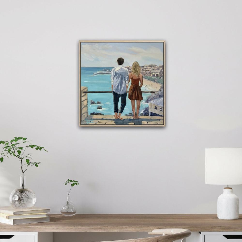 Honeymoon In Spring, Original Hand-Painted Canvas By Meredith Howse-by-Meredith Howse-original art-Gioia