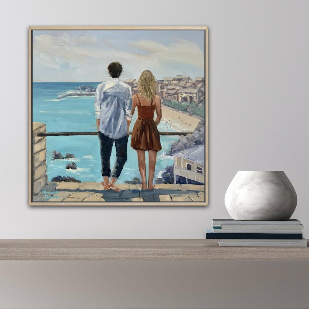 Honeymoon In Spring, Original Hand-Painted Canvas By Meredith Howse-by-Meredith Howse-original art-Gioia