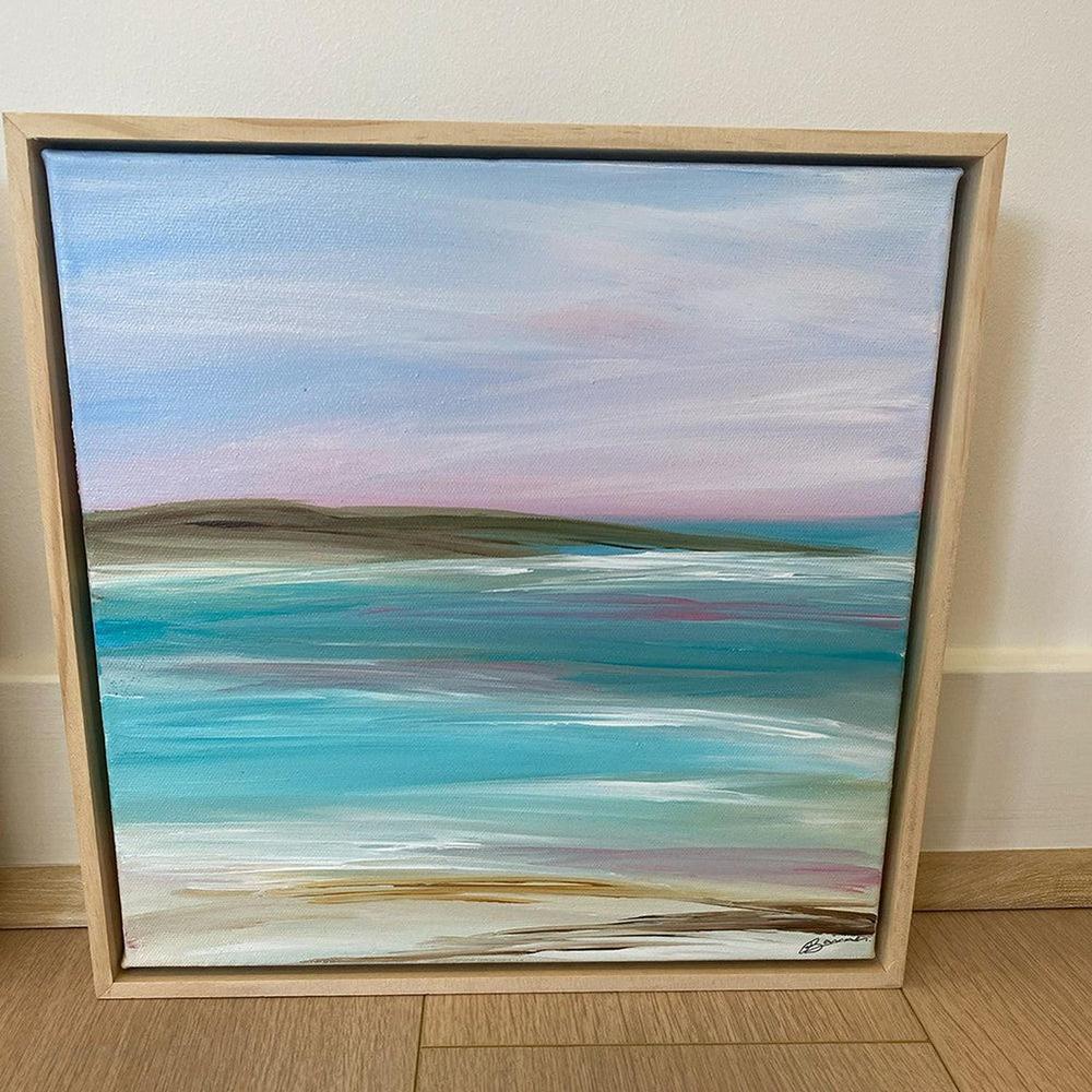 Hope Waters, Acrylic on Canvas, 33x33cm, By Joanne Barnes , Original Artwork-by-Joanne Barnes-original art-Gioia