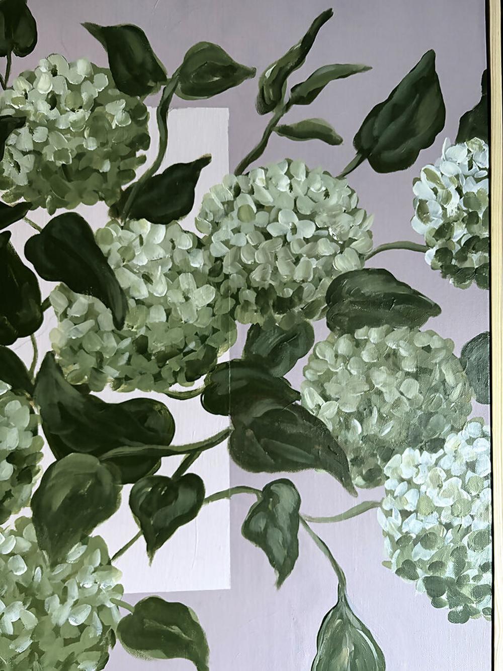 Hydrangea Flow-by-Di Hocking Creative-original art-Gioia