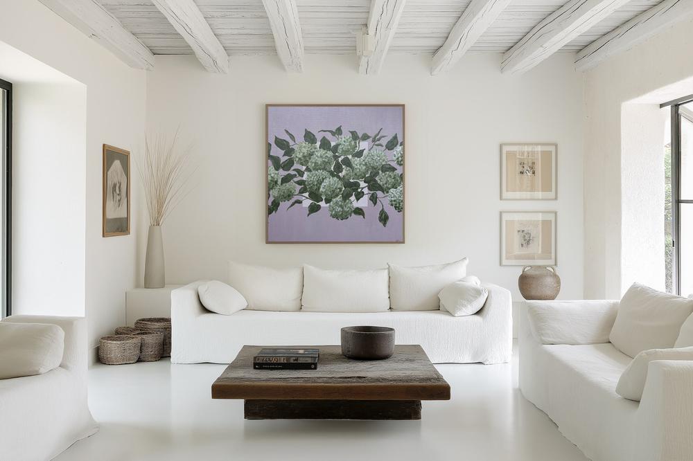 Hydrangea Flow-by-Di Hocking Creative-original art-Gioia