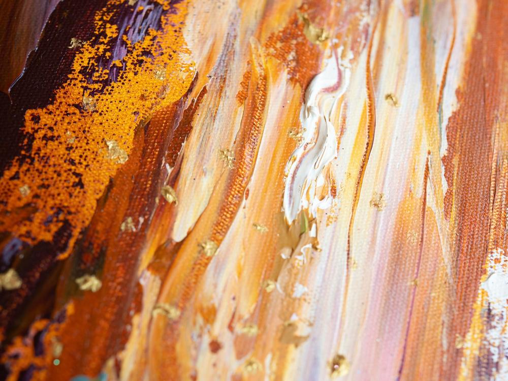 I Can Feel The Heat , Original Artwork-by-Elle Pervez-original art-Gioia