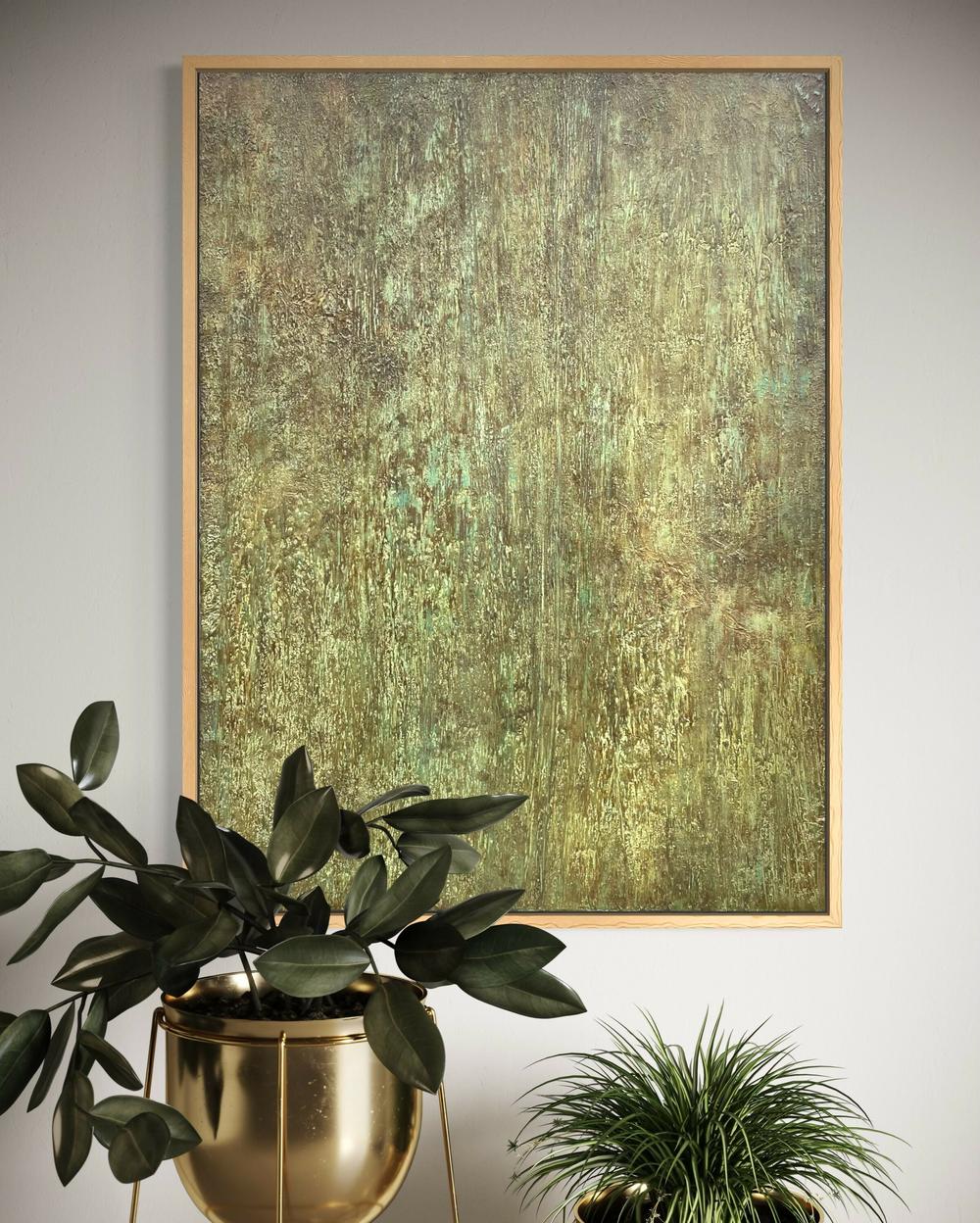 I Speak For The Trees-by-Nadine Hobson-original art-Gioia