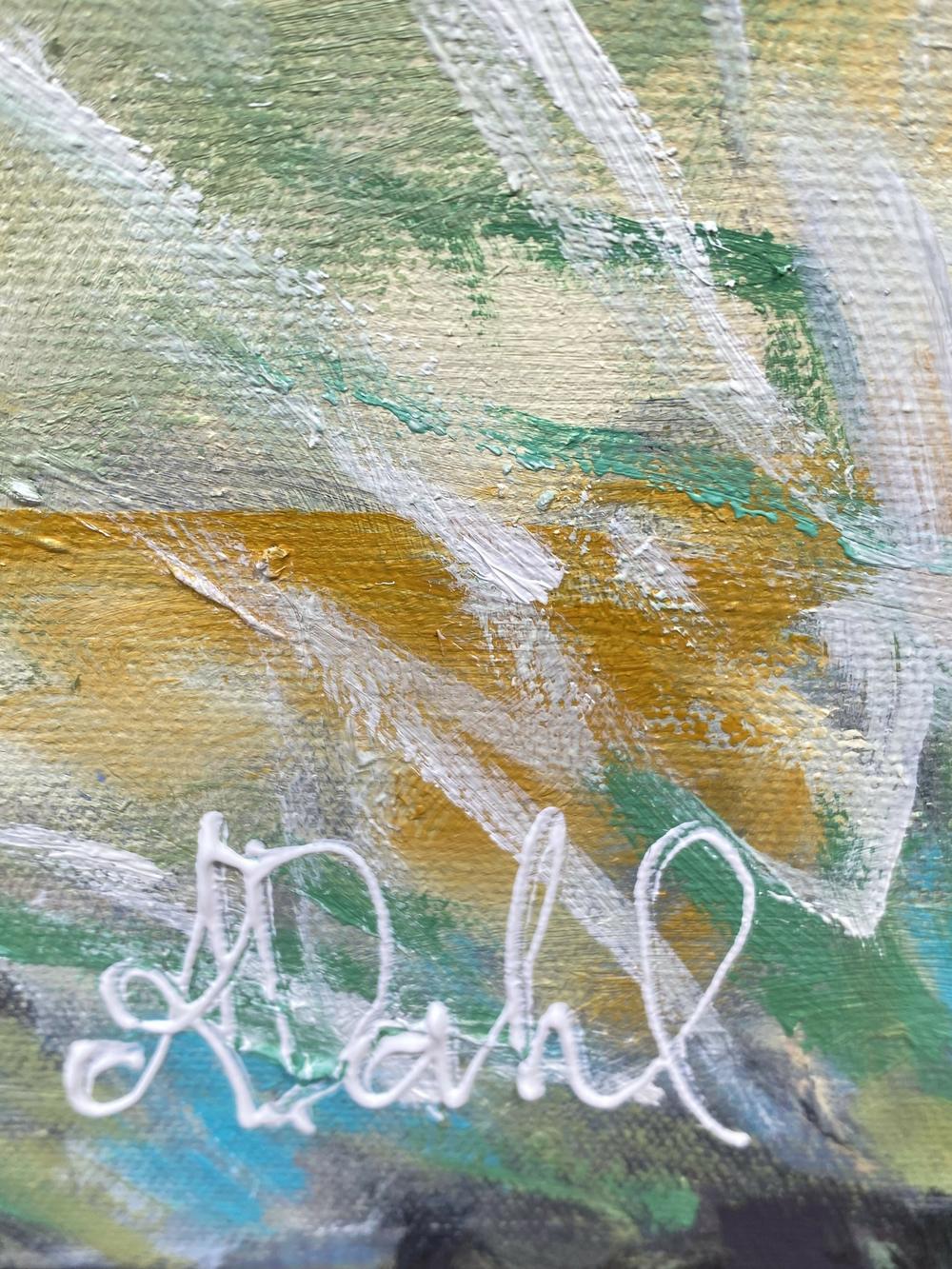 I came so Far for Beauty-by-Astrid Dahl Original Art-original art-Gioia
