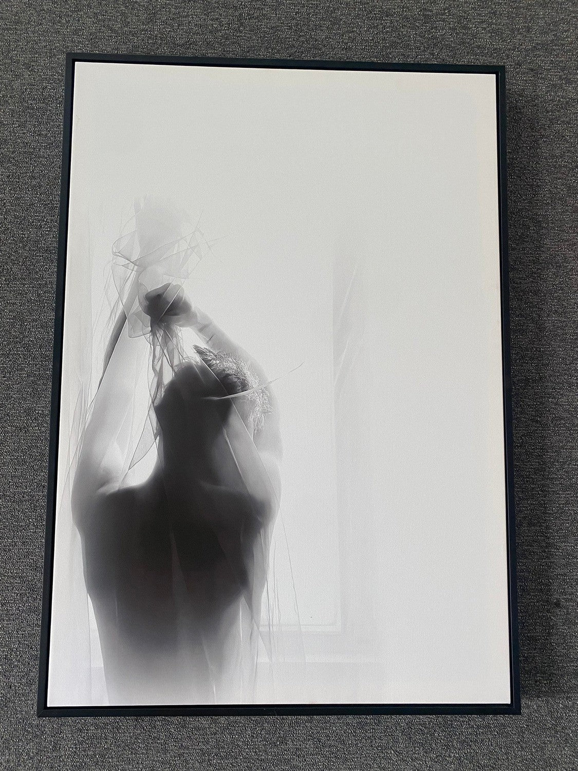 Morning, by Babak Haghi, canvas print, 70x100cm, black frame, discontinued design