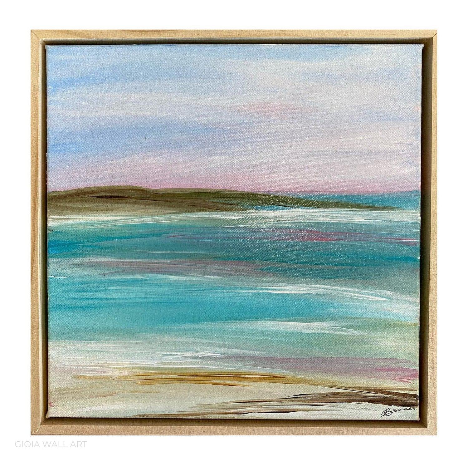 Hope Waters Acrylic On Canvas 33X33Cm By Joanne Barnes Original Artwork