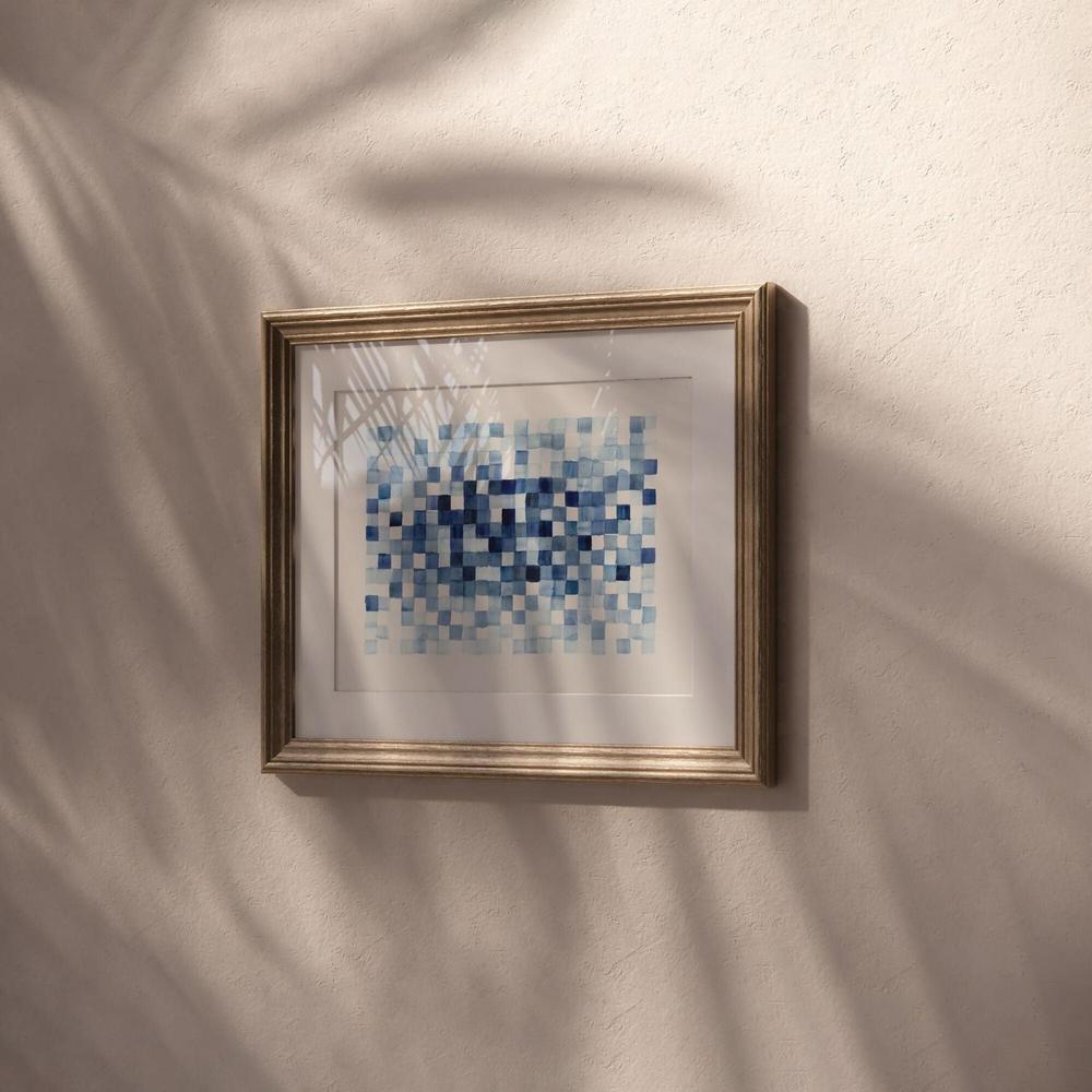 Indigo Water Woven 01 - Original Artwork-by-Danushka Abeygoda-original art-Gioia