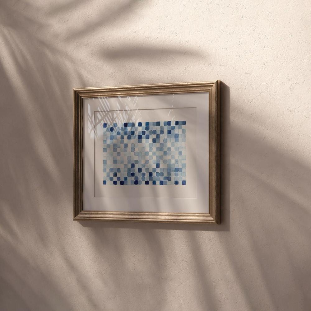 Indigo Water Woven 02 - Original Artwork-by-Danushka Abeygoda-original art-Gioia