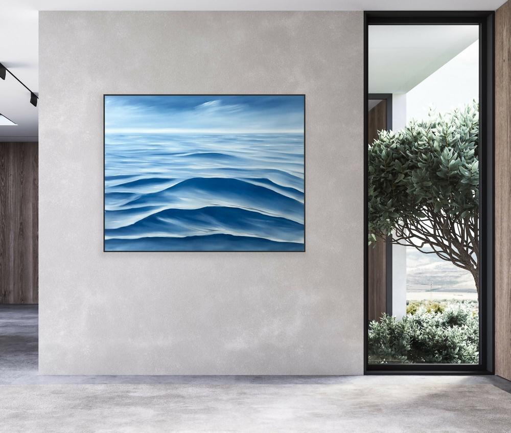 Infinite Blue-by-Alanah Jarvis-original art-Gioia