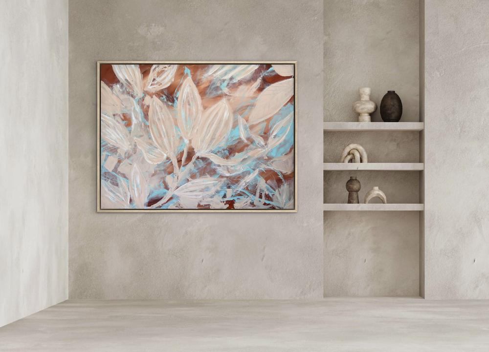 Island Botanica-by-Carrie Welsh Original Art-original art-Gioia