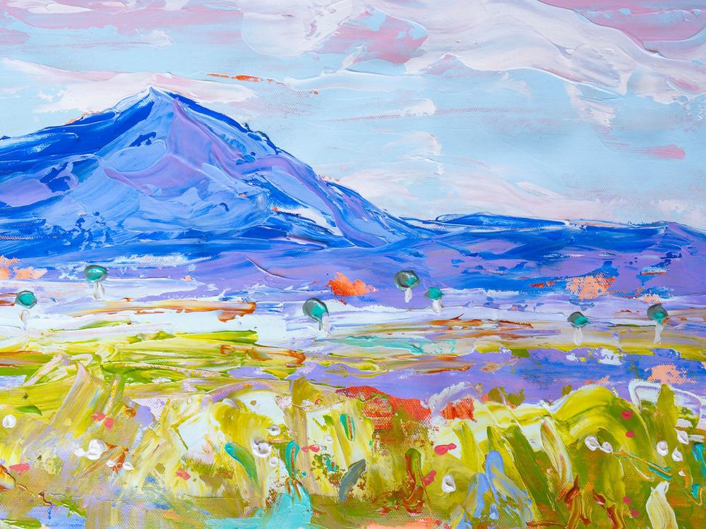 It's A Beautiful Day , Original Artwork-by-Elle Pervez-original art-Gioia