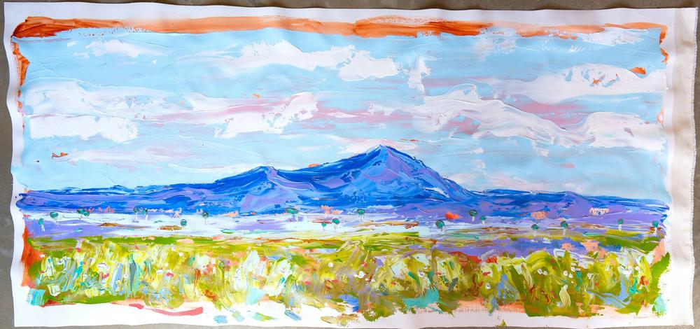 It's A Beautiful Day , Original Artwork-by-Elle Pervez-original art-Gioia