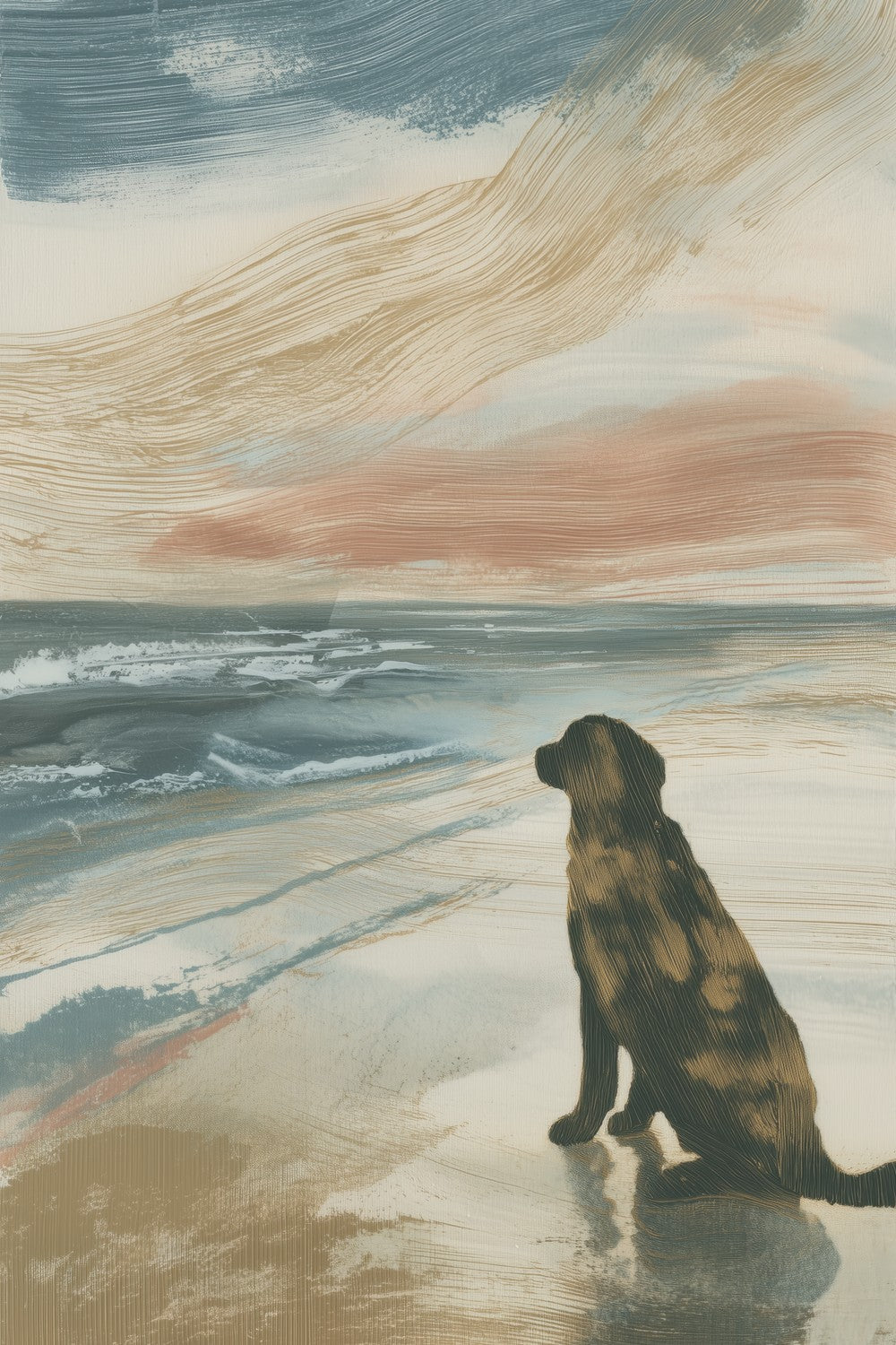 Dog by the Sea