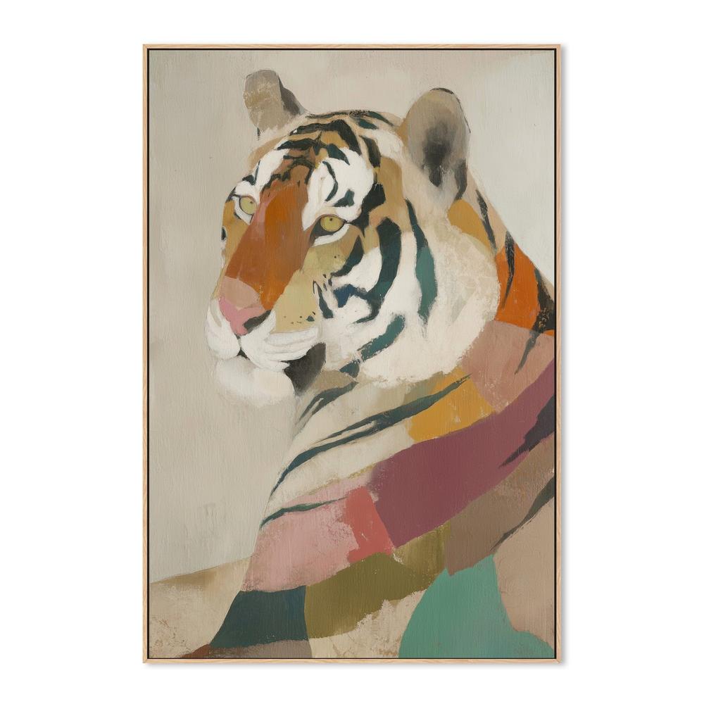 Tiger Portrait in Profile