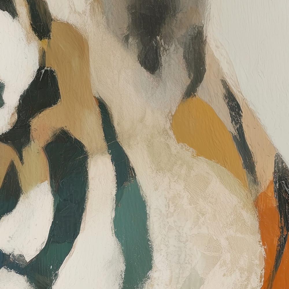 Tiger Portrait in Profile