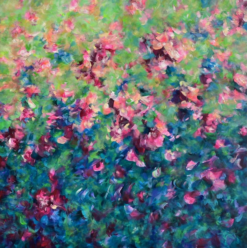 Joyful Garden-by-Katherine Spiller-original art-Gioia