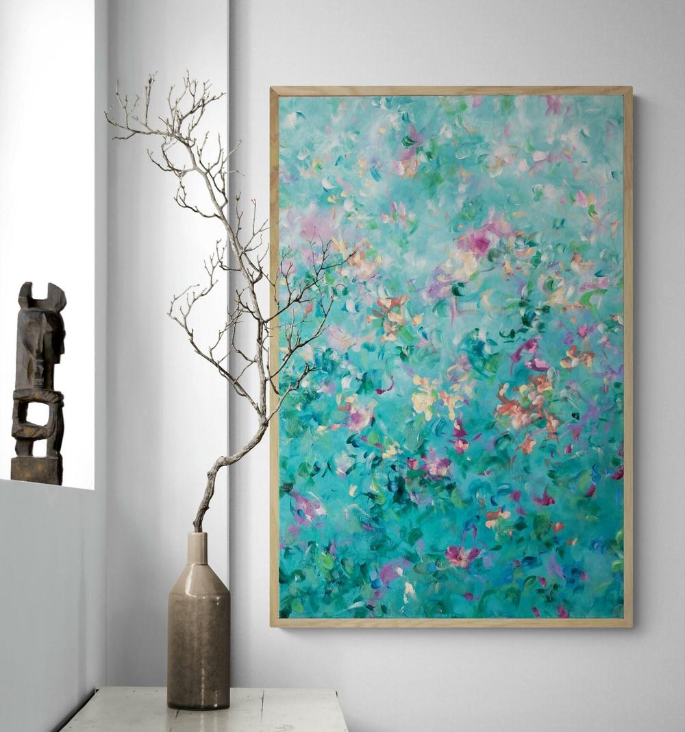 Just Joy, Original Art By Katherine Spiller-by-Katherine Spiller-original art-Gioia