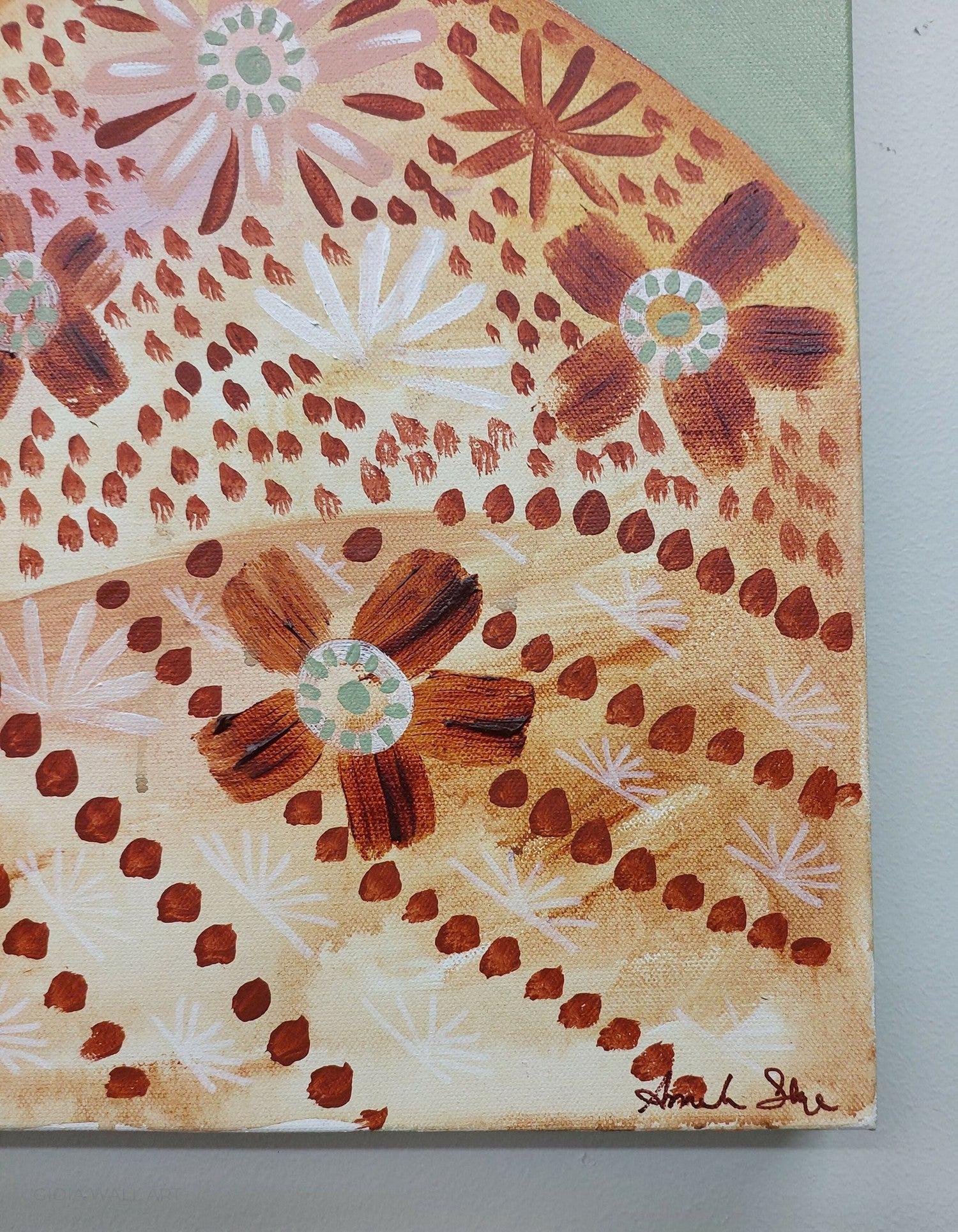 Leah Acrylic On Canvas 76X101Cm By Amanda Skye Original Artwork