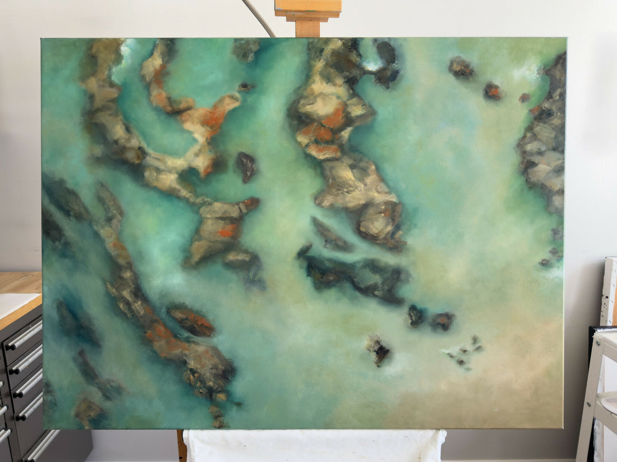 In the shallows , Original Artwork
