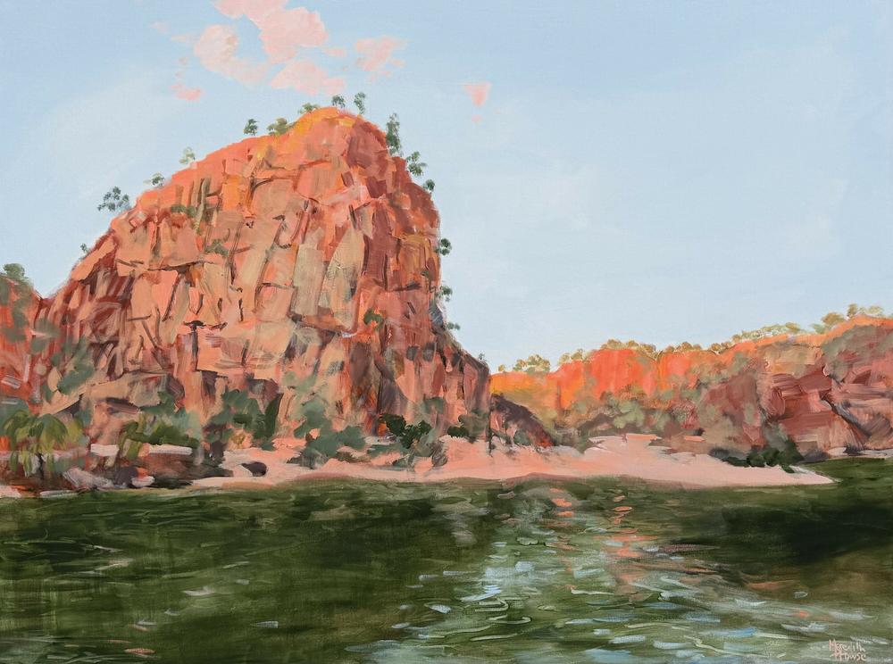 Katherine Gorge-by-Meredith Howse-original art-Gioia