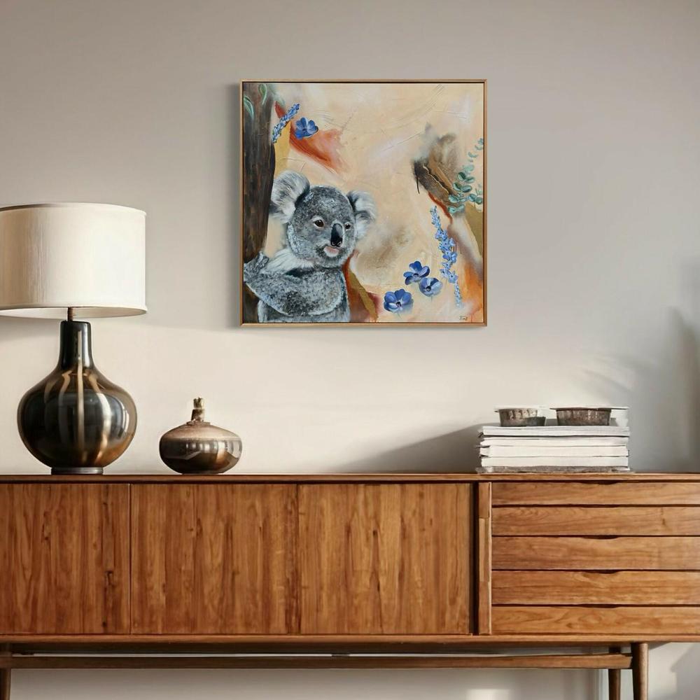 Koala's Sanctuary, Original Hand-Painted Canvas Emily Birdsey-by-Emily Birdsey-original art-Gioia