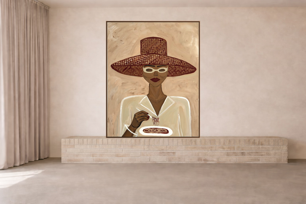 LA DOLCE PASTA-by-Yasmin Lane-original art-Gioia